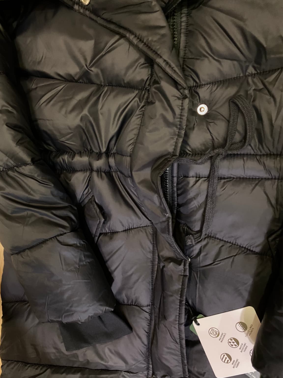 HOLLISTER海鷗標章 HCO經典連帽鋪棉長版外套, image size:1152x1536